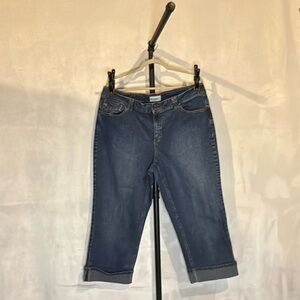 St. John’s Bay Blue Capri Jeans Women’s Size 18W Like New